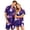 Purple, variant on Halloween Pj Set Halloween Couple Pajamas Matching Sets Button Up Pajamas Spooky Pajamas Women Halloween Pajamas Couple Pajamas Matching Sets Womens Pajama Sets With Pockets, Black, L