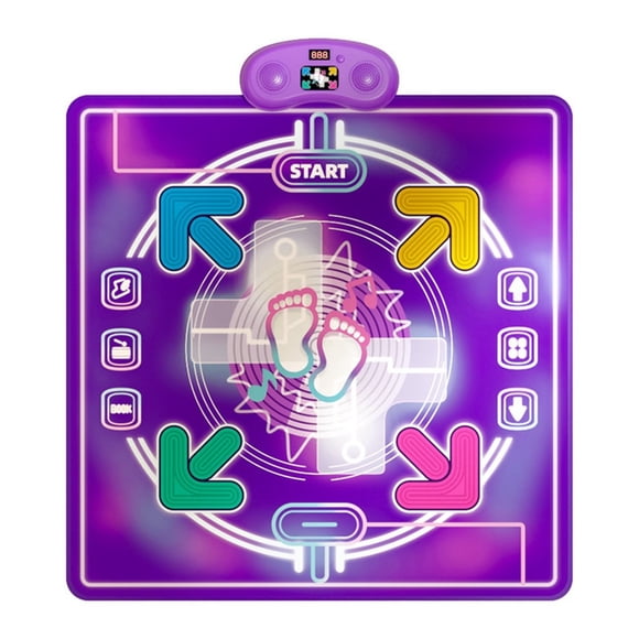 Electronic Dance Mat Toy Dancing Mat Game Blanket Birthday Gifts Toy Dance Pad Dancing Blanket for Kids No Light,1 * Electronic Dance Pad