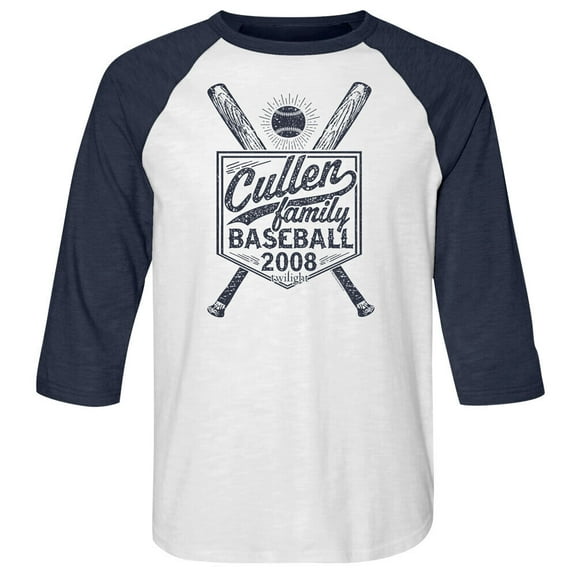 Twilight Cullen Family Baseball 2008 Men's Raglan Shirt