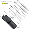 thumbnail image 3 of 2 uds kit profesional de eliminación de cera de los oídos, herramientas de eliminación de cera de los oídos, limpiador de oídos en espiral reutilizable, limpiador de curetas de oídos, 3 of 5