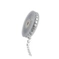 thumbnail image 2 of 1 Roll of 15M Christmas Ribbon Creative Hanging Rope Decor Garland Embossed Pentagram Ribbon Christmas Decor (Silver), 2 of 7