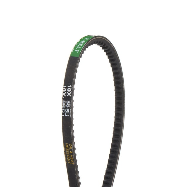 Unique Bargains 665mm Inner Girth 10mm Width Cogged V Belts Rubber Drive Belt for Power Transmission