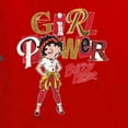 thumbnail image 5 of Wild Bobby, Betty Boop Winking Girl Power Femenist Betty Boop Unisex Hoodie Sweatshirt, Red, 3X-Large, 5 of 5
