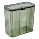 thumbnail image 1 of Bote de basura transparente, botes de basura para baño con tapa, bote de basura para dormitorio, 1 of 5