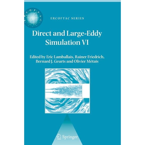 ERCOFTAC Direct and Large-Eddy Simulation VI: Proceedings of the Sixth International Ercoftac Workshop on Direct and Large-Eddy S, Book 10, (Paperback)
