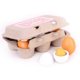 thumbnail image 3 of Kids Wooden Kitchen Toys Imitation Egg Shaped Egg Box Play Food Playhouse Kitchen Food Toys For, 3 of 5