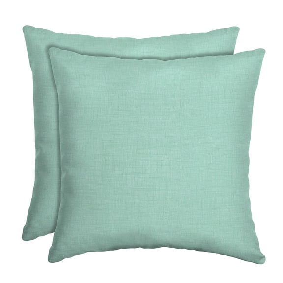 Arden Selections 16" x 16" Texture Texture Polyester Decorative Pillow , Water Resistant; UV Resistant; Fade Resistant ( 2 Count)