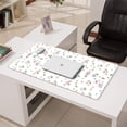 thumbnail image 3 of Long Mouse Pads for Desk,Princess Unicorn Flower Pattern Desk Mats on Top Of Desks, Desk Mouse Pad Extra Large with 3mm Non-Slip Base and Stitched Edge for Gaming,Office,Work,Home 31.5"x15.7", 3 of 6