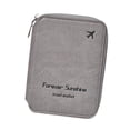 thumbnail image 2 of Funda protectora ligera para pasaporte, ideal para viajes, desplazamientos y compras. Gris, 2 of 8