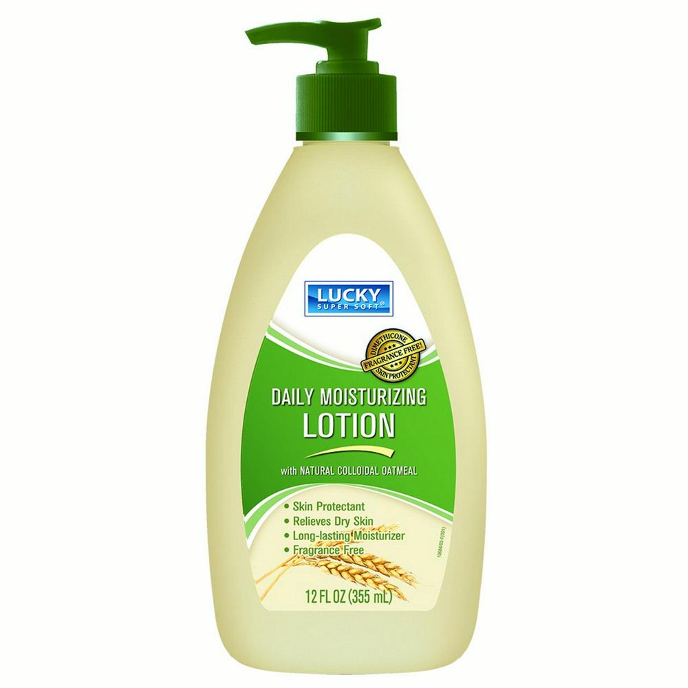 Lucky Super Soft Daily Moisturizing Lotion. Skin Protectant and