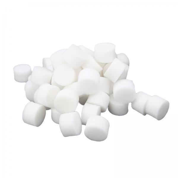 koolsoo 3x100 Pièces Éponges de Culture Sans Sol Rondes pour Grains Légumes D40x30mm