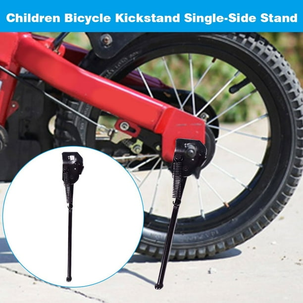 Bike kickstand Children Bicycle Kickstand Single Side Stand Foldable Bike Kickstand Support Rear Mount for 12 14 16 18 20 inch Kids Bikes Walmart