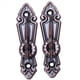 thumbnail image 3 of Cortina de Metal Tie Back Tieback Mini de Pared 12PCS Bronce Rojo, 3 of 4