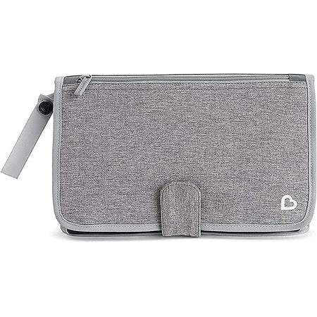 Munchkin® Go Change™ Portable Diaper Changing Kit with Changing Pad and Wipes Case  Gray  Unisex