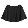 thumbnail image 3 of Elegant Women's Evening Shawl Wrap Chiffon Cape Cover Up For Wedding Party Dress Accessories, 3 of 3