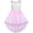 Pink, variant on Flower Girls Dress Pink Hi-low Skirt Wedding Party 3 Years