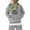 Grey, variant on MEZZALL Casual Teen Football Sweatshirt Vintage Spring Sports Retro Kids Boys Girls Rugby Hoodie Pullover Tops Lovely Toddler Dailywear, White, 5-6 Years