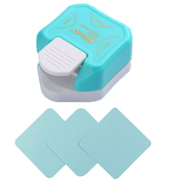 Dvkptbk Hole Punch 3 in 1 Corner Rounder Punch 3 Way Corner Cutter for Paper Laminate Diy Home Decor