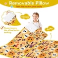 thumbnail image 3 of Halloween Pumpkins Skulls and Candies Toddler Nap Mats for Kids Preschool,50"x20" Sleeping Mat Bag or Kids,Toddler Sleeping Bag,Toddler Nap Mat or Daycare, 3 of 6