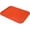 Orange, variant on 12" x 16" Blue Cafeteria Tray, Plastic Fast Food Serving Tray, Non-Slip Textured Surface, Dishwasher Safe for School, Restaurant, Home Kitchen