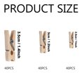 thumbnail image 4 of 120 pinzas de madera natural en miniatura para ropa, pinzas pequeñas para fotos, pinzas decorativas para ropa, pinzas de madera para exhibir fotos en la pared, decoración artesanal,, 4 of 5