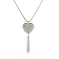 thumbnail image 1 of Minnieouse Collar de mujer Collares de borlas únicos para decoración diaria Dorado, redondeado Ropa, zapatos y accesorios Miscelánea Plata, Corazón Minnieouse AP009192-04, 1 of 6