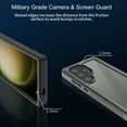 thumbnail image 5 of for Samsung Galaxy S24 Ultra Waterproof Case - Shockproof Dustproof Case with Built-in Clear Screen Protector, Full Body Heavy Duty Sealed Protective Cover for Samsung Galaxy S24 Ultra,Black, 5 of 11