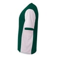 thumbnail image 5 of A4 Premier Soccer Jersey For Men in Forest/White | N3017, 5 of 5