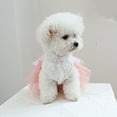 thumbnail image 4 of 2Pack Clearance Sale! Fashionable Blingbling Tutu Dress With Elegant Lace For Extra Small And Small Puppies For Parties And Festive Celebrations Pet Clothes Birthday Gift For Pet Dog Cat S, 4 of 7