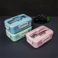 thumbnail image 6 of Fresh-Keeping Lunch Box With Cutlery Set Blue, 6 of 9