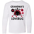 thumbnail image 3 of Inktastic Valentine's Day Grandma's Lovebug Long Sleeve Youth T-Shirt, 3 of 5