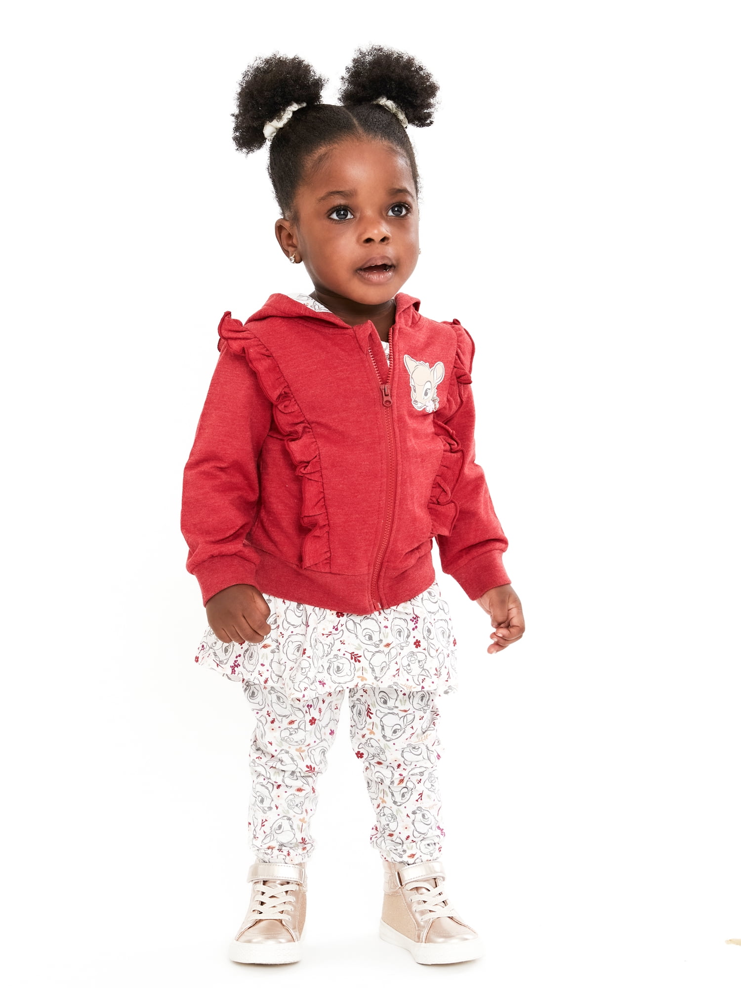 Disney Bambi Baby Girls Mix and Match Outfit Set, 6-Piece, Sizes 0/3-24 Months