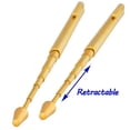 thumbnail image 6 of 3 Pcs Divining Rods Copper and Dowsing Pendulum, 2 Retractable Paranormal Divining Rods and 1 Pendulum Pendant Gold, 6 of 6