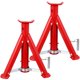thumbnail image 4 of 2 uds soportes de gato soportes de eje capacidad de 3 toneladas alturas ajustables carretilla coche furgoneta herramientas de reparación, 4 of 6