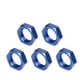 thumbnail image 4 of Adaptador 5 Piezas AN8 Rosca Hembra Tuerca De Bloqueo Hexagonal aleación De Metal Adaptador De Montaje De Tuerca De Bloqueo Reemplazo Azul Para Accesorios De Mamparo, 4 of 7
