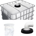 thumbnail image 3 of Filtro de tapa de tanque IBC, filtro de nailon lavable para agua de lluvia, plástico duradero con filtrado eficaz para uso en la industria química, 3 of 5