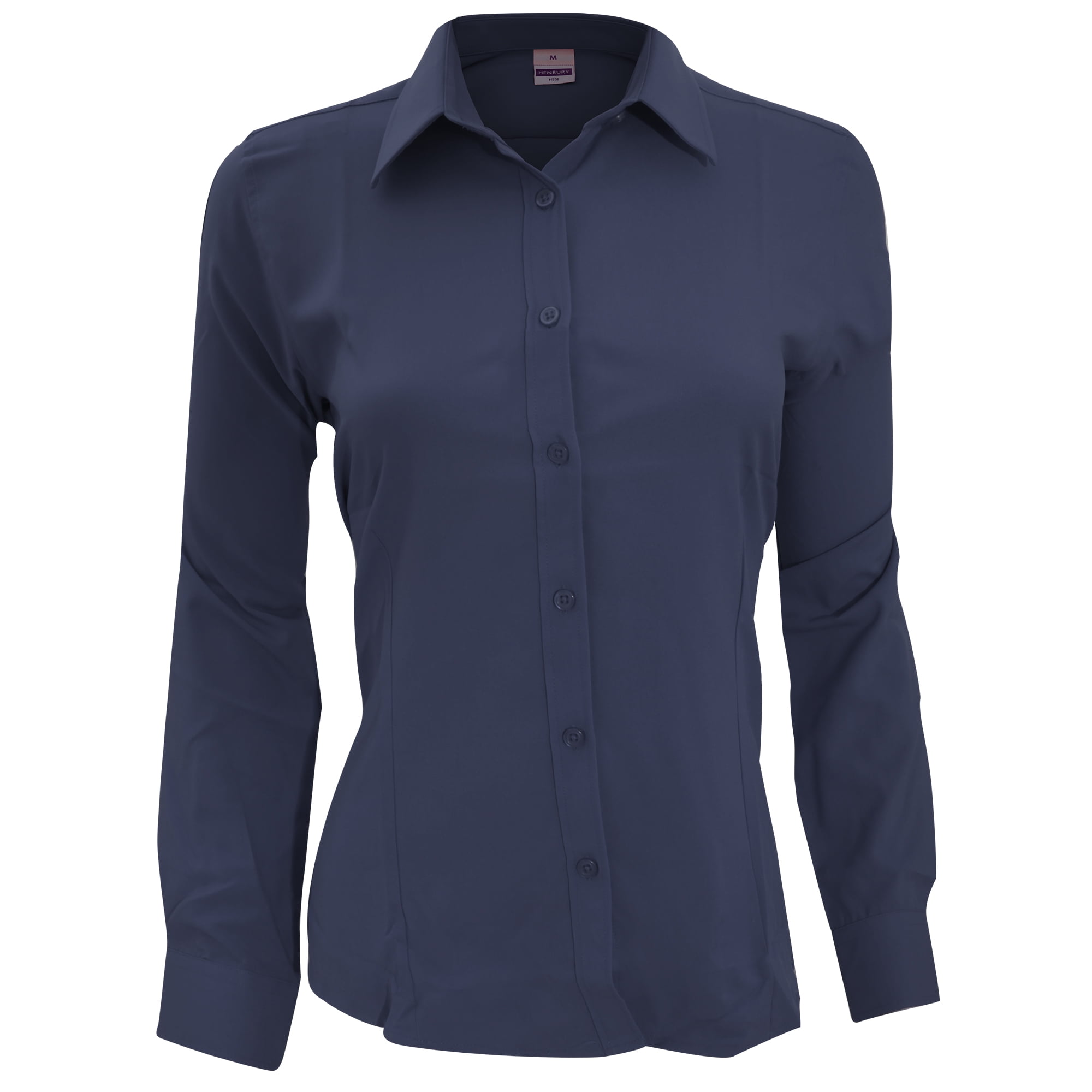 navy blue work shirt womens