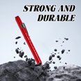 thumbnail image 5 of HIBIBUD 5.3" Rechargeable Red Pen Light, Pocket Flashlight for Doctors and Nurses, 5 of 7