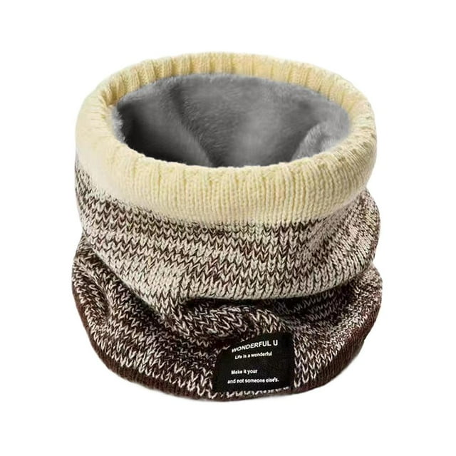 Winter Cycling Warm Neck Collar With Knitted Head And Neck Protection For Men And Women