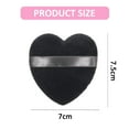 thumbnail image 2 of Makeup sponge, heart-shaped cotton fiber makeup sponge, 6 pieces, 2 of 5