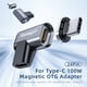 thumbnail image 1 of Adaptador Usb C Adaptador USB C magnético Essager en ángulo recto 24 pines USB C PD 100W 10Gbps 4K Ndcxsfigh Para estrenar, 1 of 8