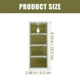 thumbnail image 2 of YSNOOWE 1Pack Multi Space Container Green Plastic For Home Use 15.5X10X6.5CM, 2 of 8