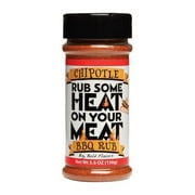 BBQ Spot OW85020-6 Rub Some Heat Seasoning, Chipotle Flavor, 6 oz
