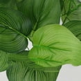 thumbnail image 6 of Walbest 1Pc Artificial Shrub, Plastic Plant Fern Grass Leaves Fake Bushes Outdoor Indoor Greenery, Home Office Garden Decor Verandah Table Arrangements DIY Decoration (The vase is not included), 6 of 7
