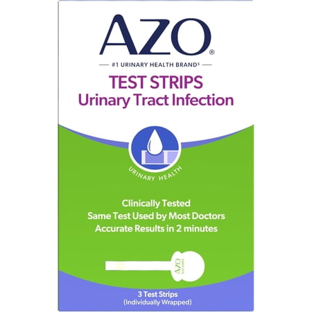 (Pack Of 5) Azo Urinary Infection Test Strips 3 Pieces