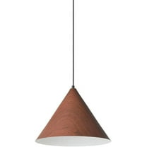 Minimalism Wood Pattern Metal Pendant Lamp for Kitchen Island, Cone Shape Simple Rustic Pendant Lighting for Above Sink, Pendant Light for Dining Room, Pendant Light Fixture for Over Table