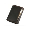 thumbnail image 6 of Men's Trifold Wallet Genuine Leather Credit Card Holder Wallet For Women Men,Small Front Pocket Wallet Male Purse  Slim Tri-Fold Wallet Fathers Day Gifts Birthday And Valentine's Day Gift For Him Her, 6 of 8