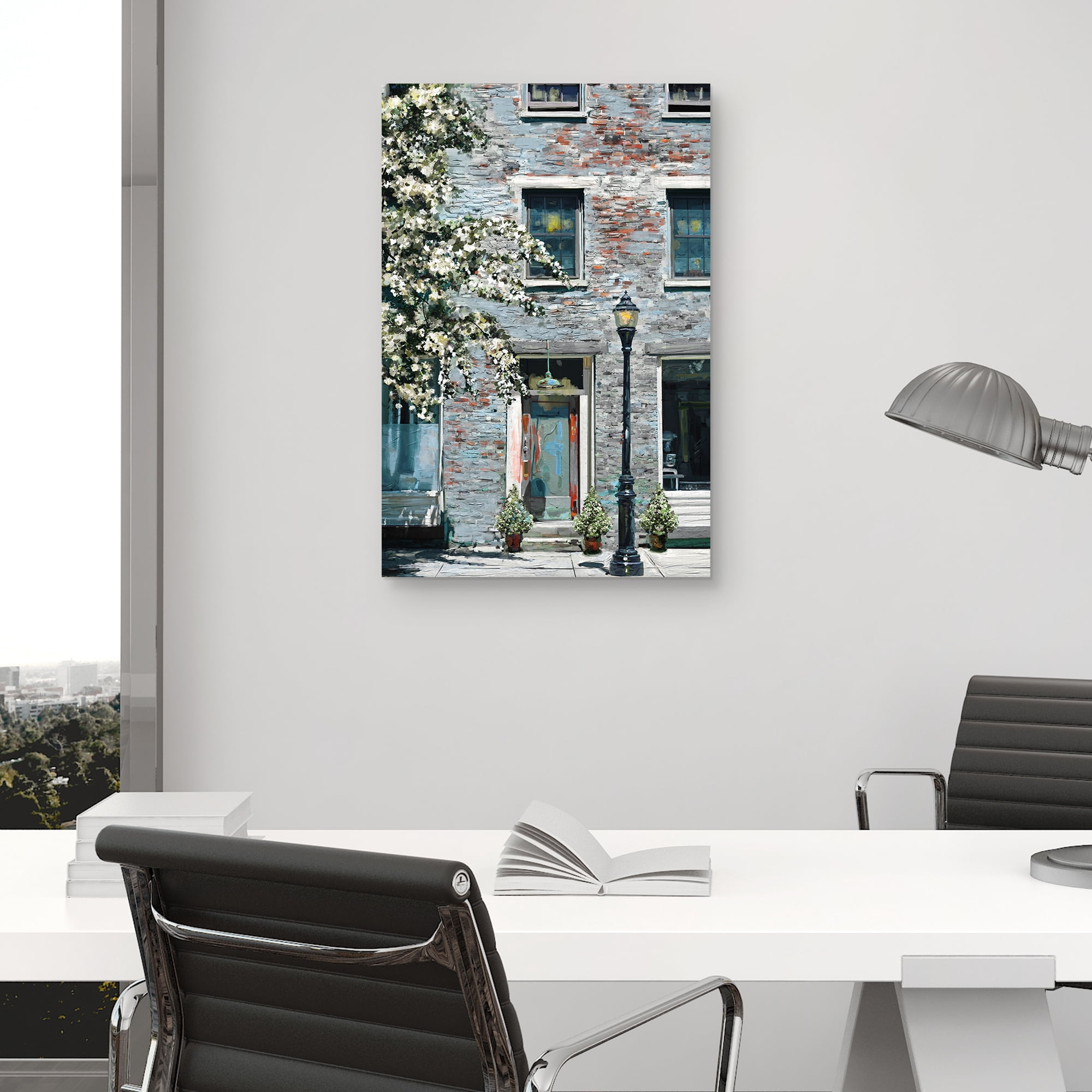 Rue du Village by Studio Arts Canvas Art Print