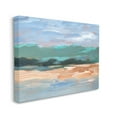 thumbnail image 3 of Modern Lake Brushed Scenery Landscape Painting Gallery Wrapped Canvas Print Wall Art, 3 of 7