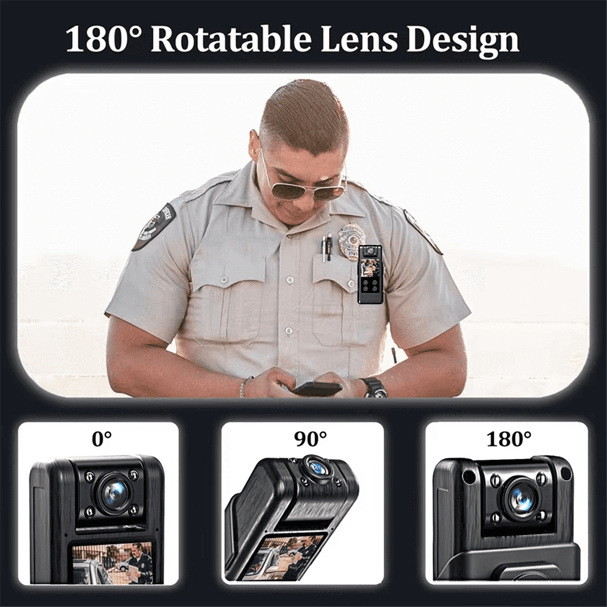 4K Full HD WIFI Body Camera Video Recording Cam Outdoor Night Vision Sport Wearable Mini Camcorder Camera